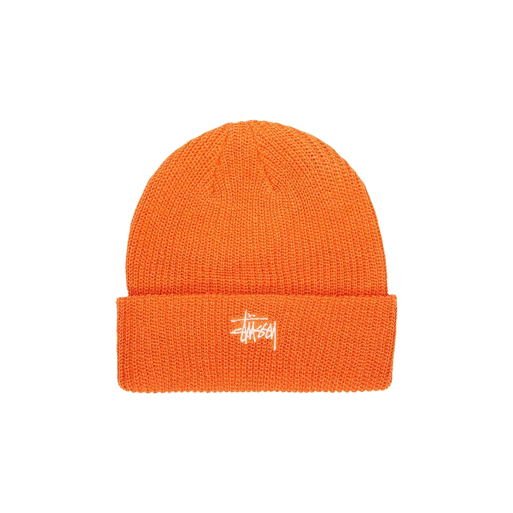 Stussy Basic Cuff Beanie Orange