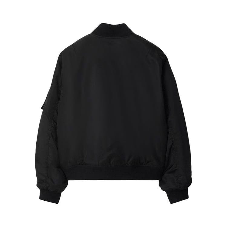 Burberry Arm Pocket Bomber Jacket Black
