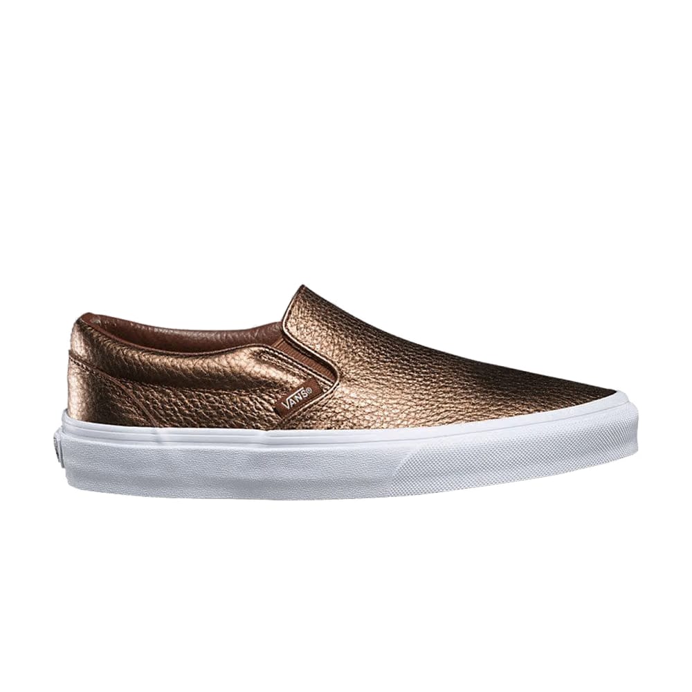 Vans Slip-On Leather Metallic Saddle