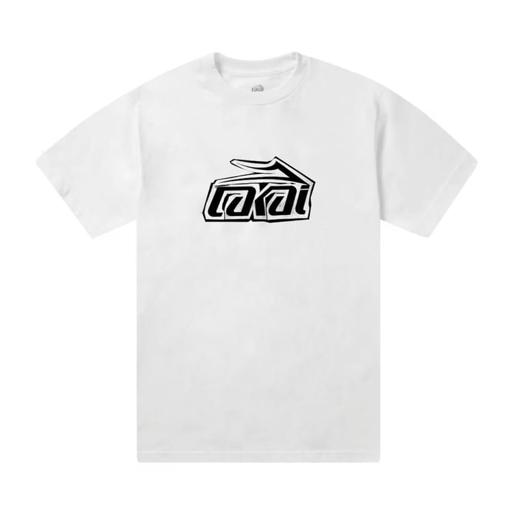 Lakai Fragment Logo T-Shirt White