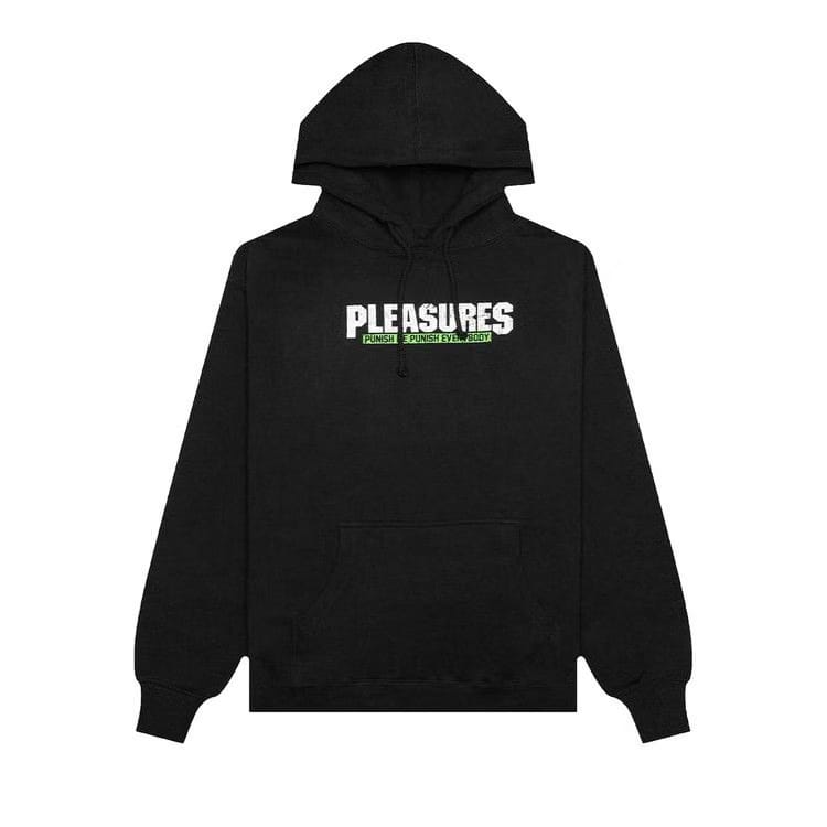 Pleasures Punish Hoodie Black