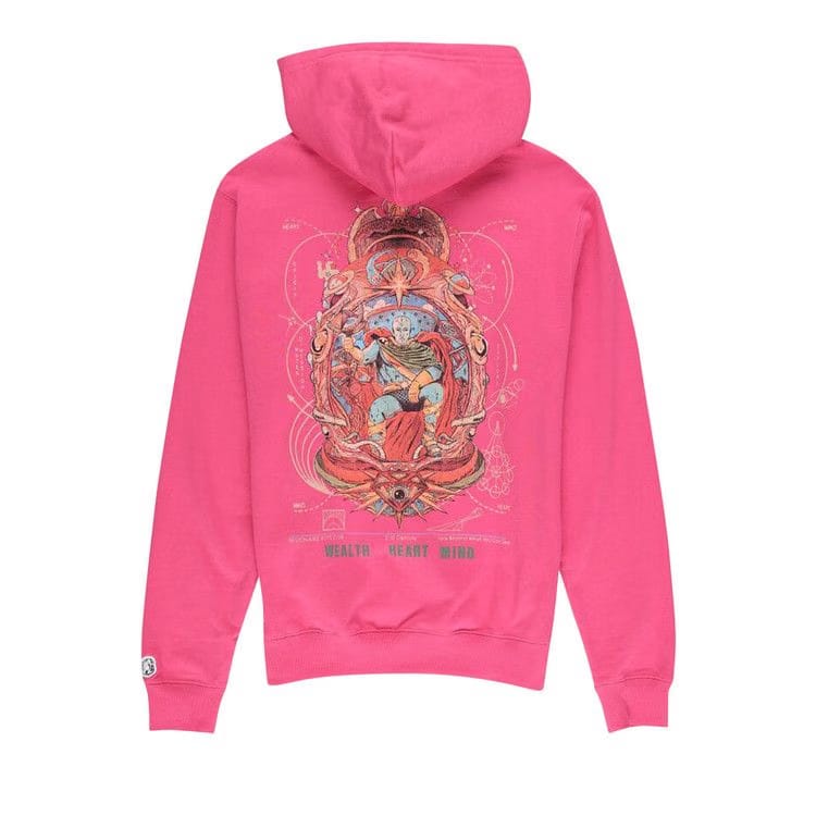 Billionaire Boys Club New Science Oversized Hoodie Carmine