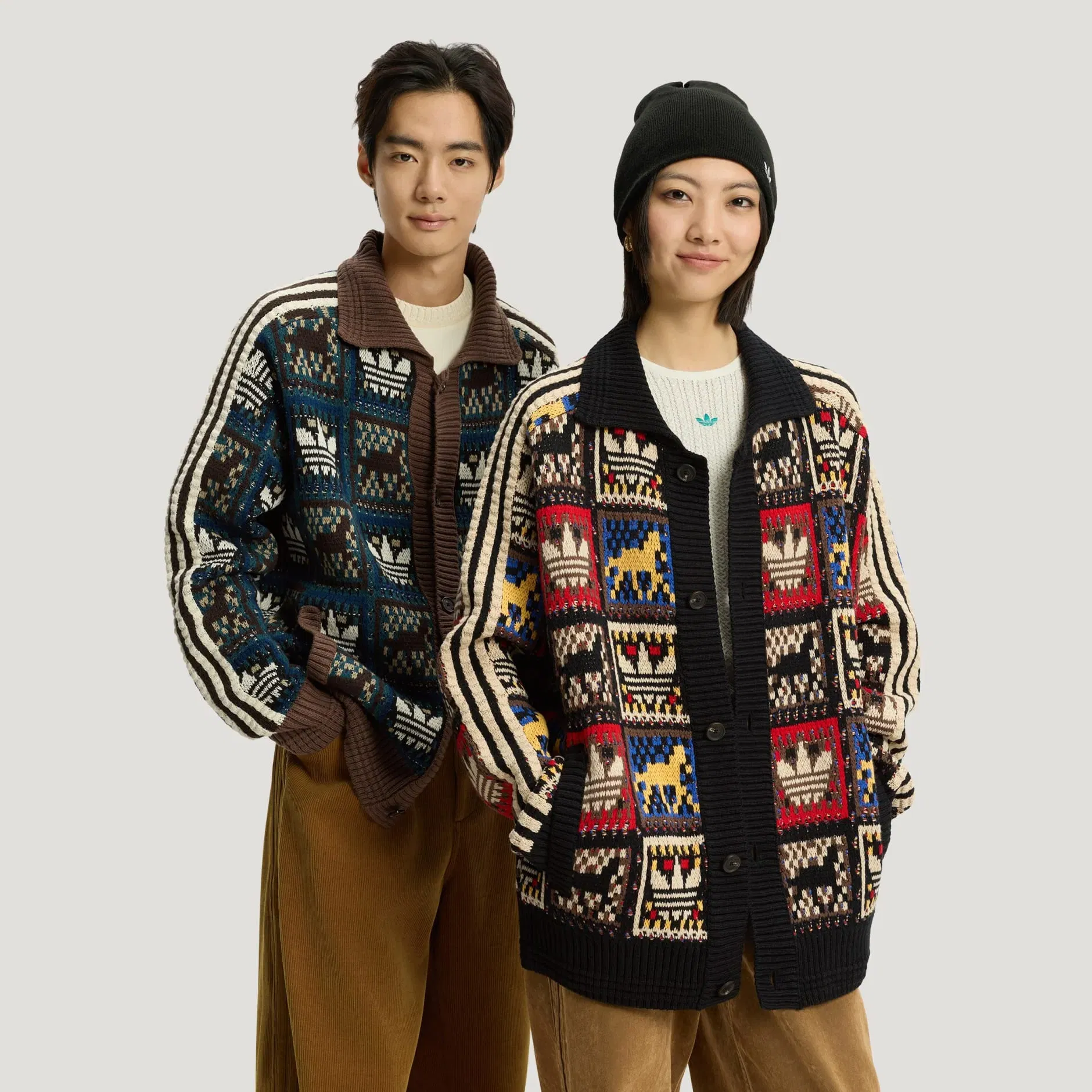 CRAFTED JACKET SWEATER Black