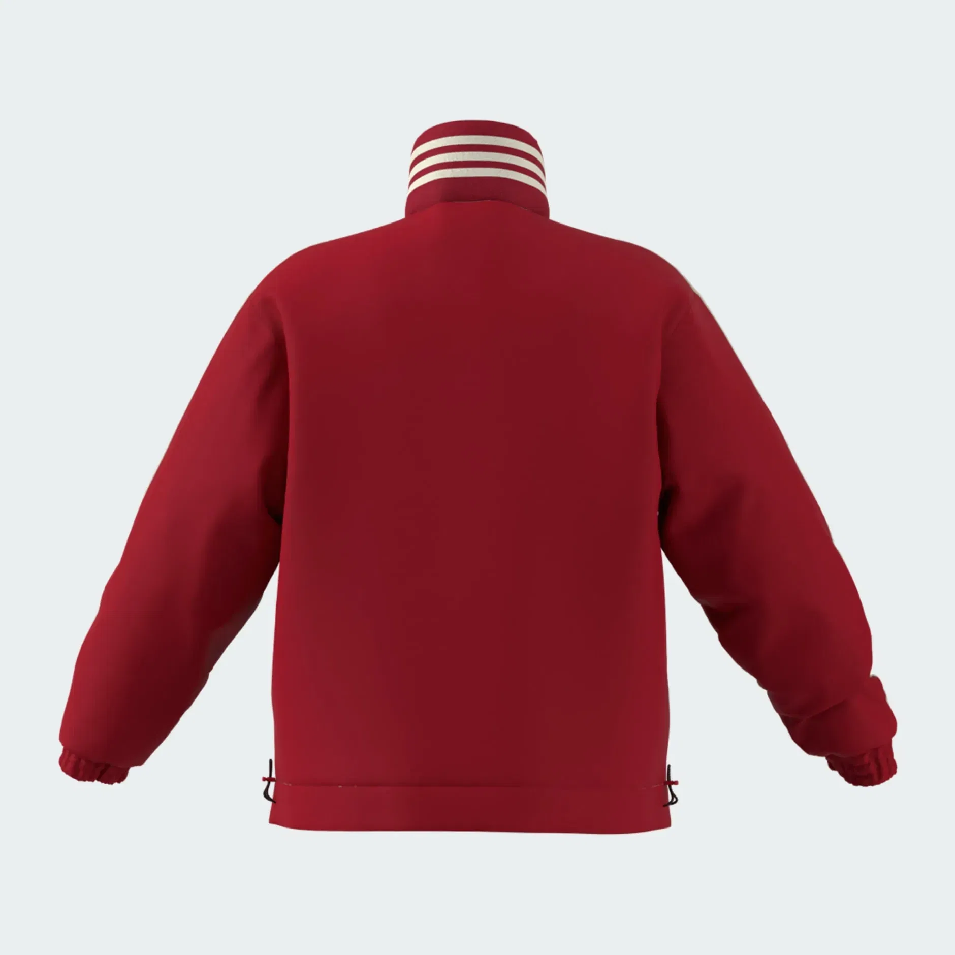 LNY JACKET PADDED Black / Better Scarlet