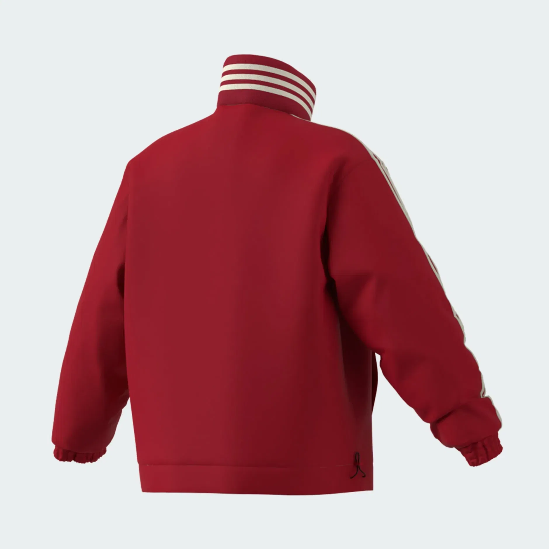 LNY JACKET PADDED Black / Better Scarlet