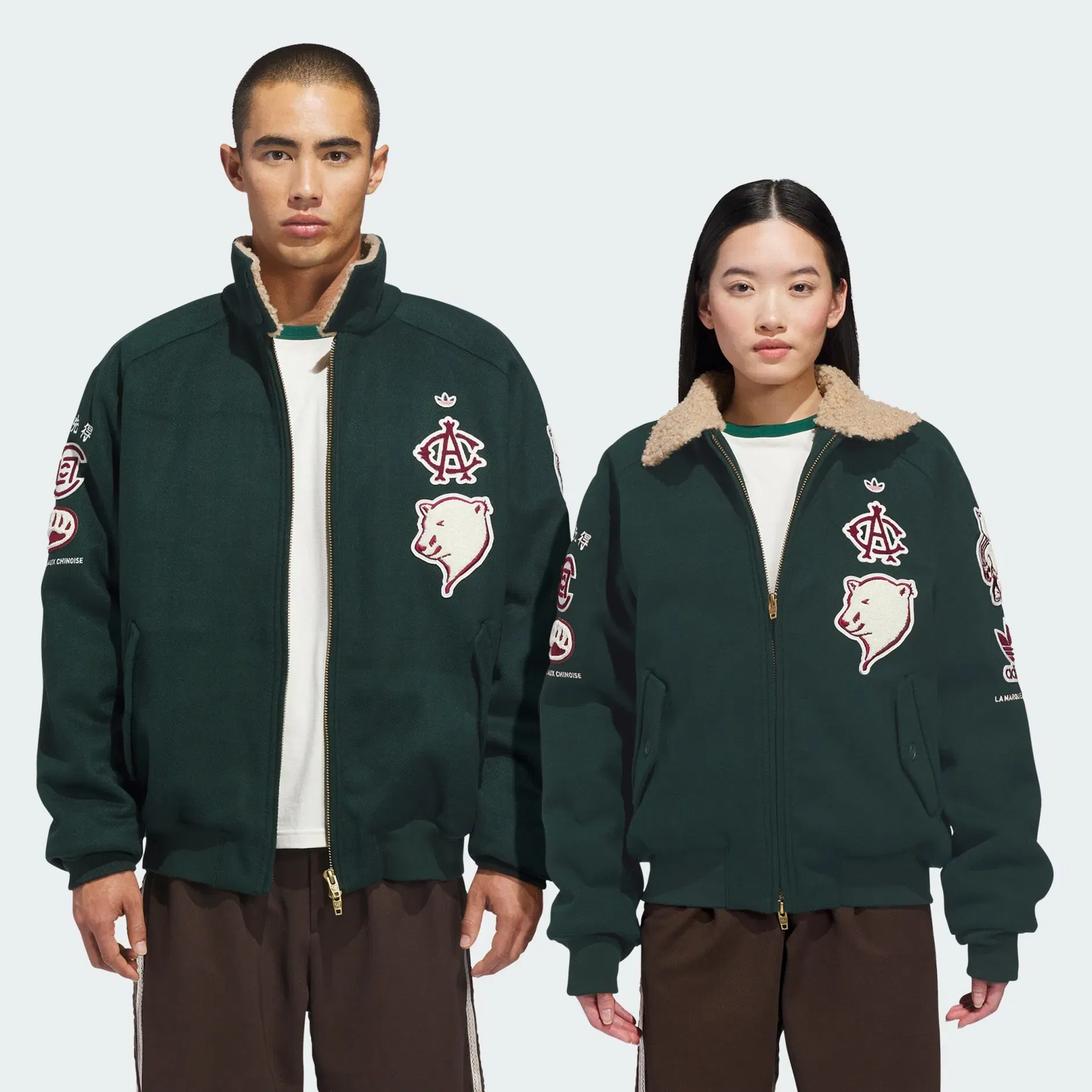 CLOT Varsity Jacket by Edison Chen Green Night