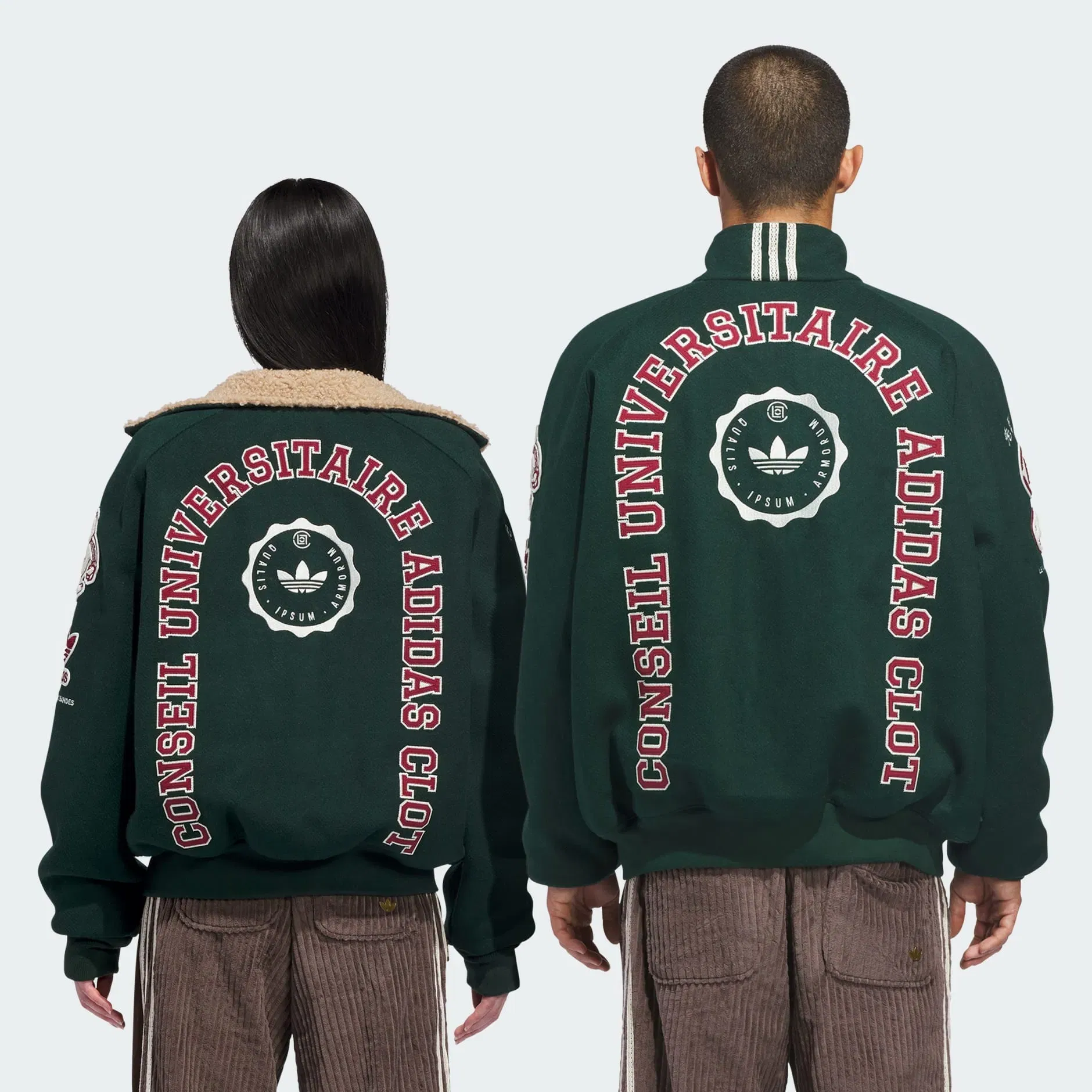 CLOT Varsity Jacket by Edison Chen Green Night