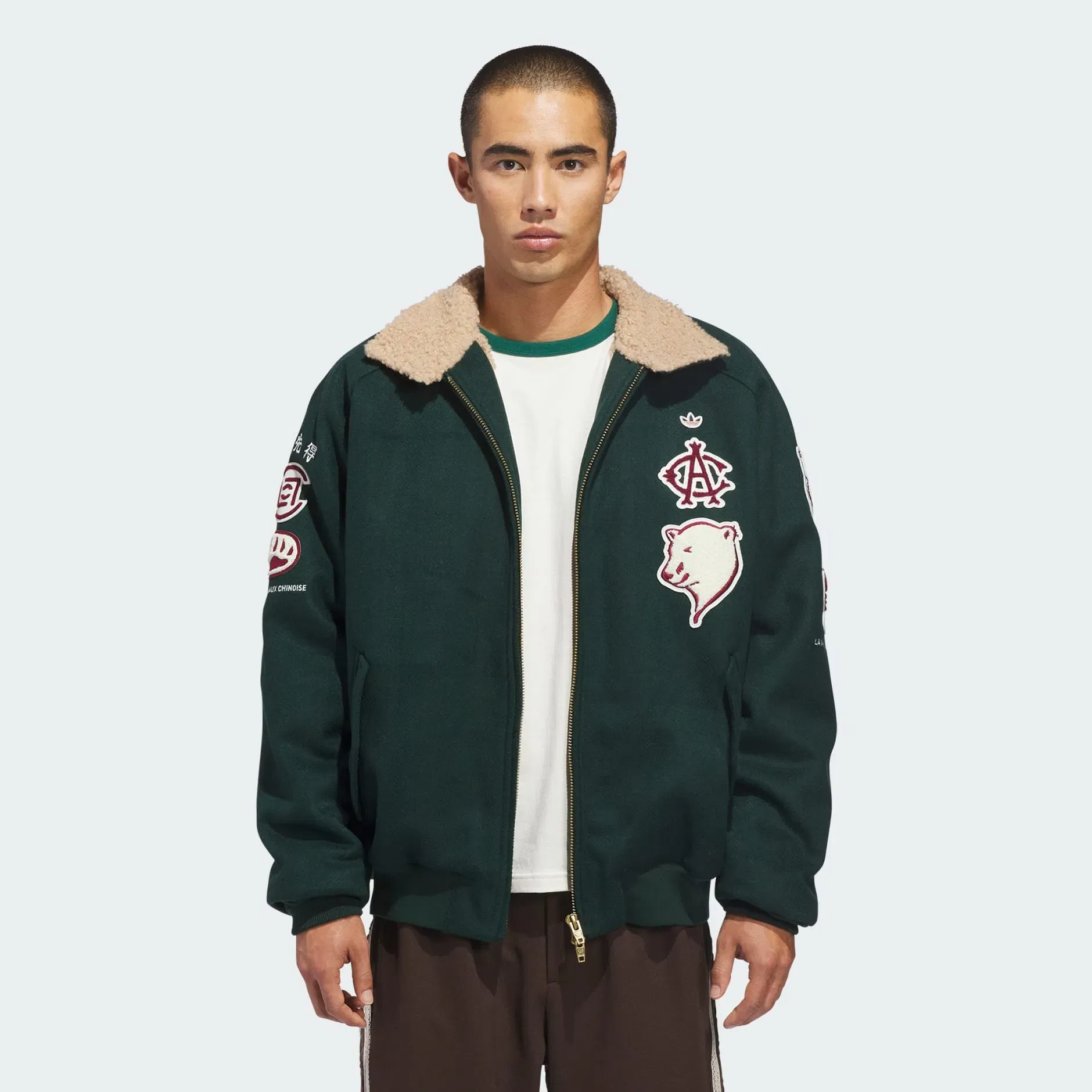 CLOT Varsity Jacket by Edison Chen Green Night