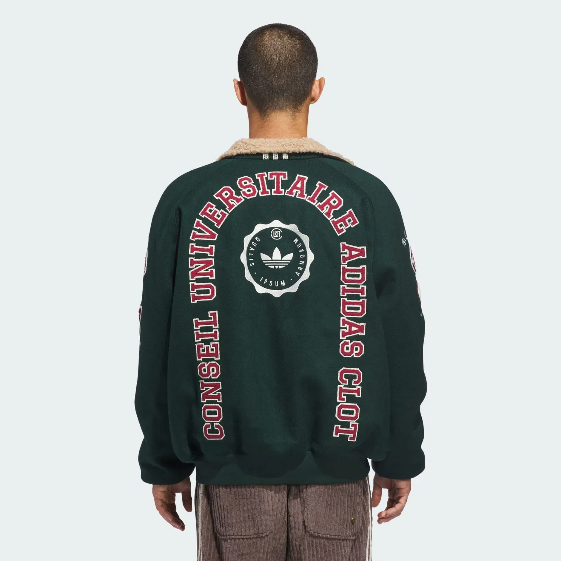 CLOT Varsity Jacket by Edison Chen Green Night