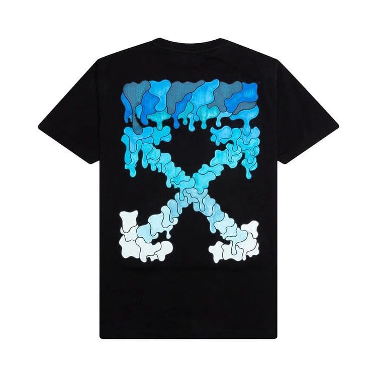 Off-Black Marker Oversized T-Shirt