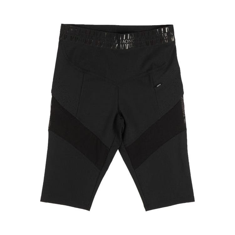 Moncler Logo Waist Pocket Bike Shorts Black