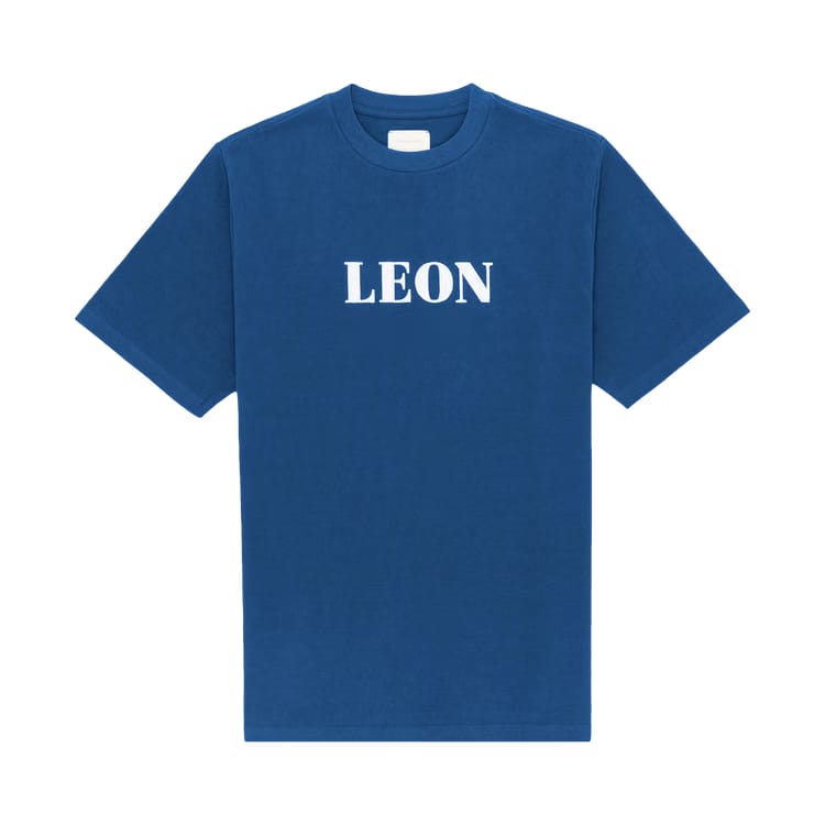 Aimé Leon Dore Leon Logo T-Shirt Blue Quartz