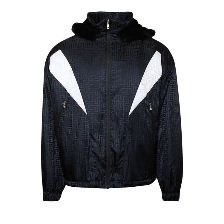 Balmain Monogram Track Jacket Noir