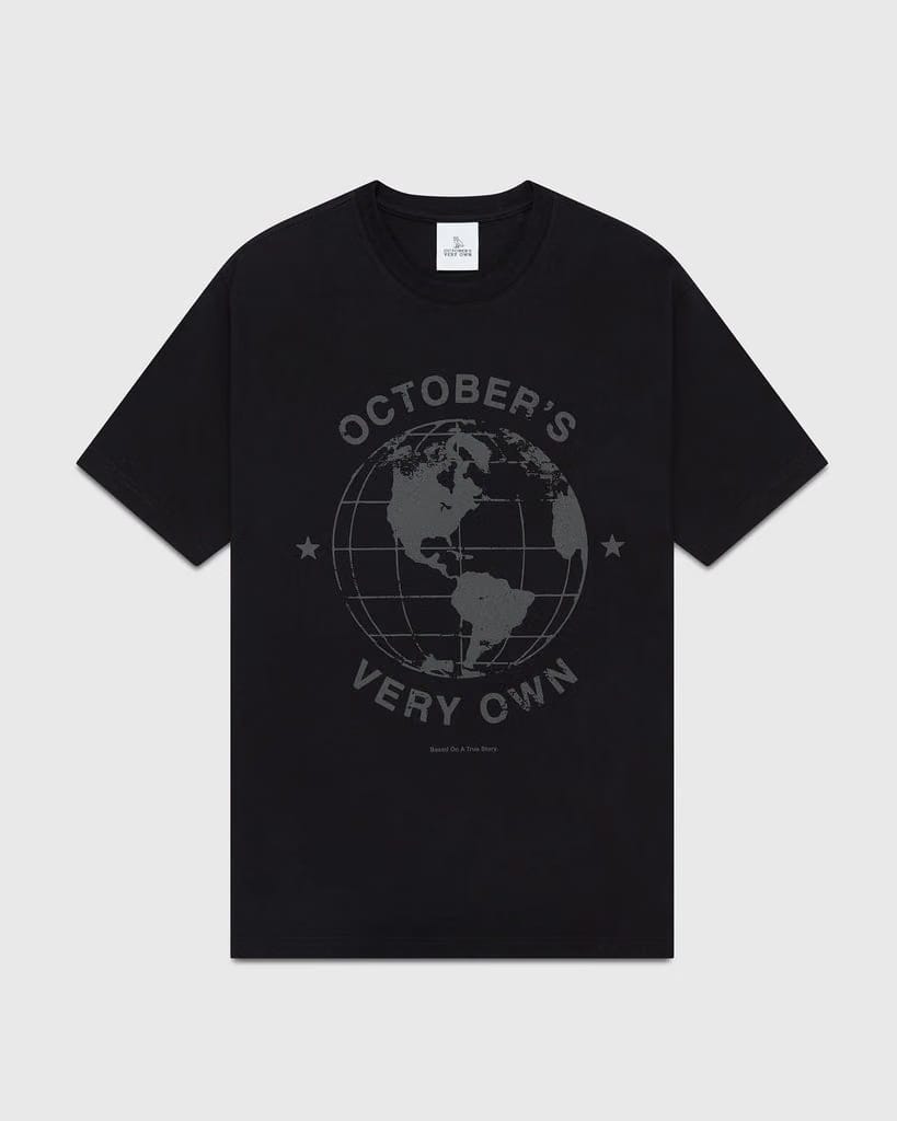 GLOBE T-SHIRT BLACK
