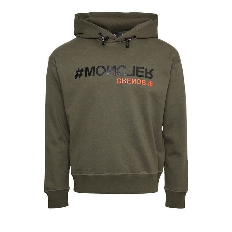 Moncler Grenoble Hoodie Sweater Dark Green