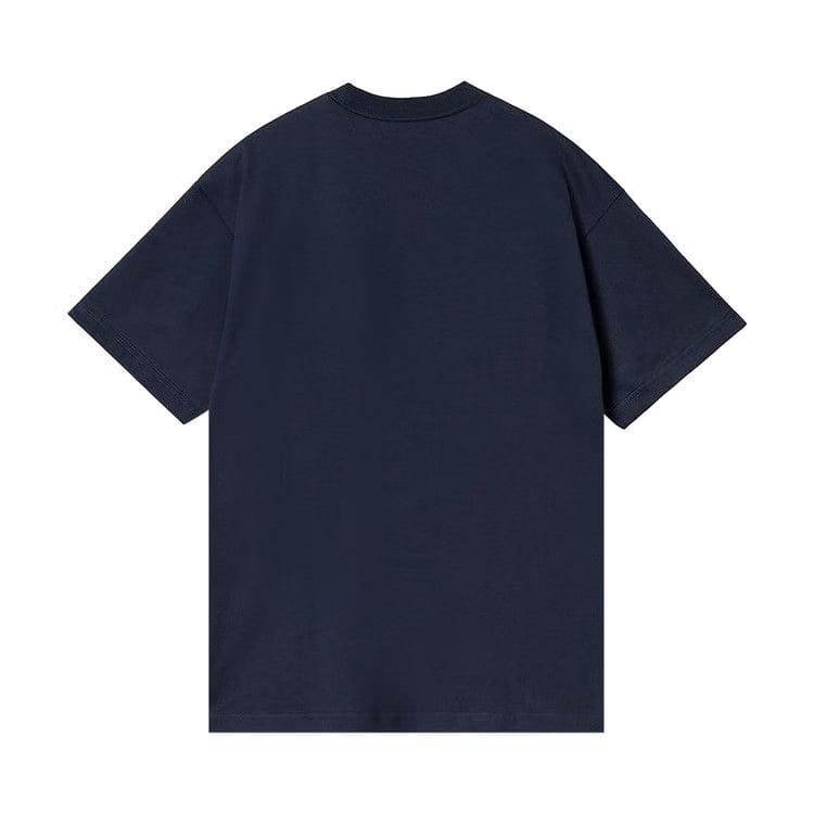 Carhartt WIP Shorts-Sleeve Noisy T-Shirt Air Force Blue