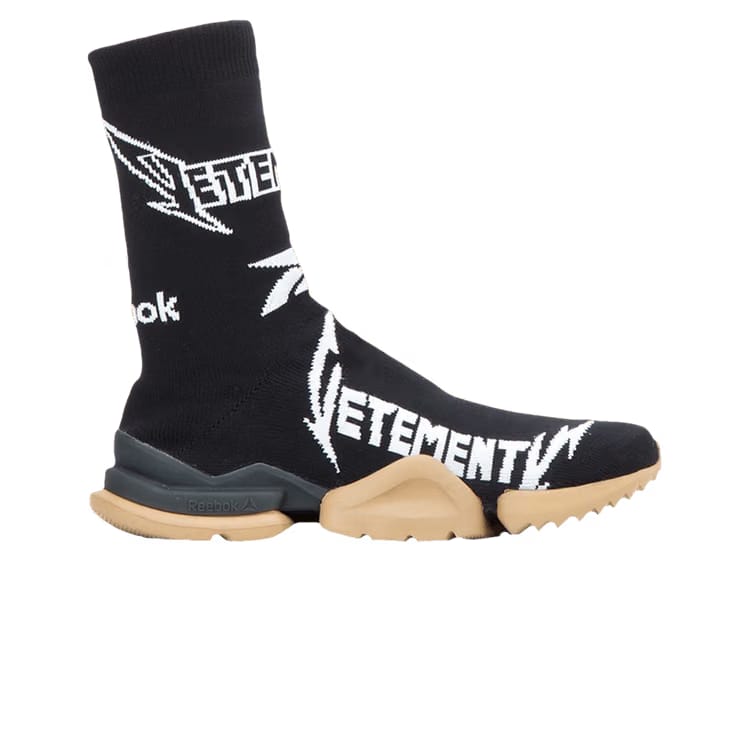 Vetements x Metal Sock Runner Boot 10th Anniversary - Black