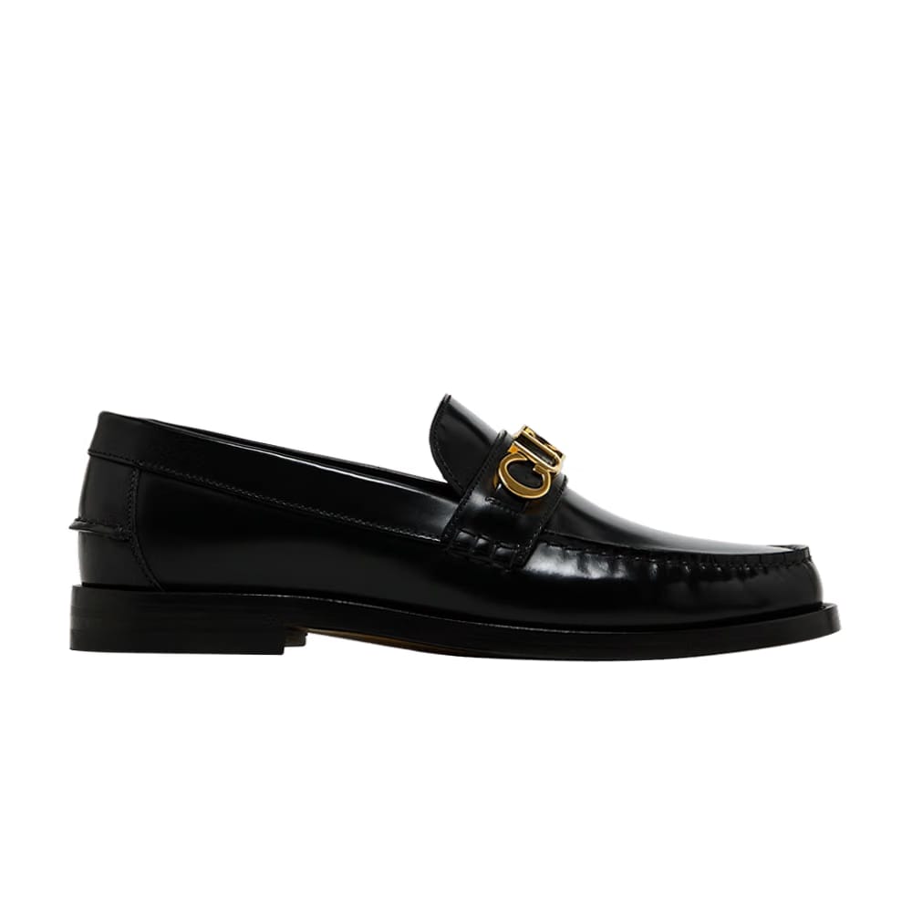 Gucci Cara Logo Snaffle Loafer Black