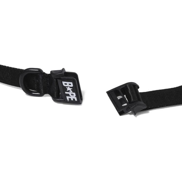 BAPE Logo Tape Belt Black