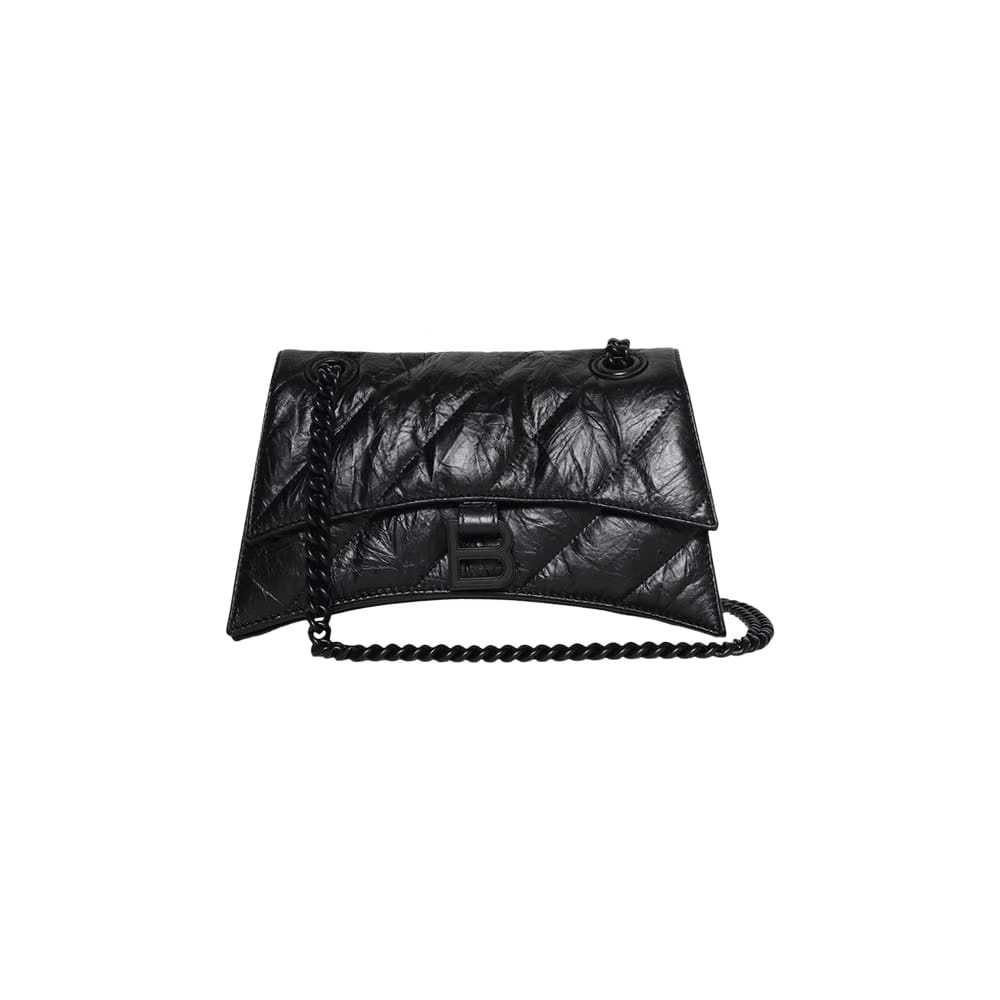 Balenciaga Crush Chain Bag Black