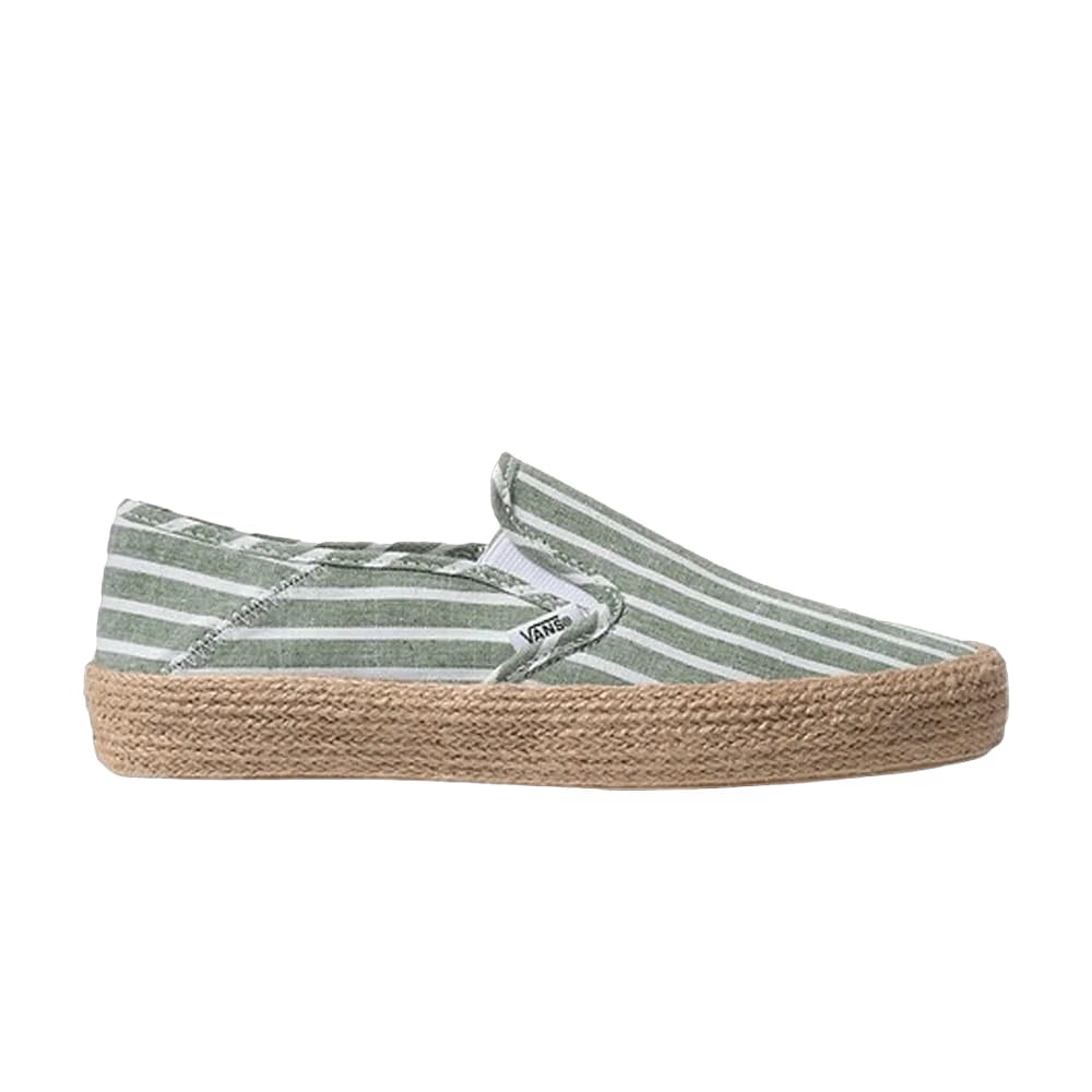 Vans Wmns Slip On Espadrille 'Garden Green'