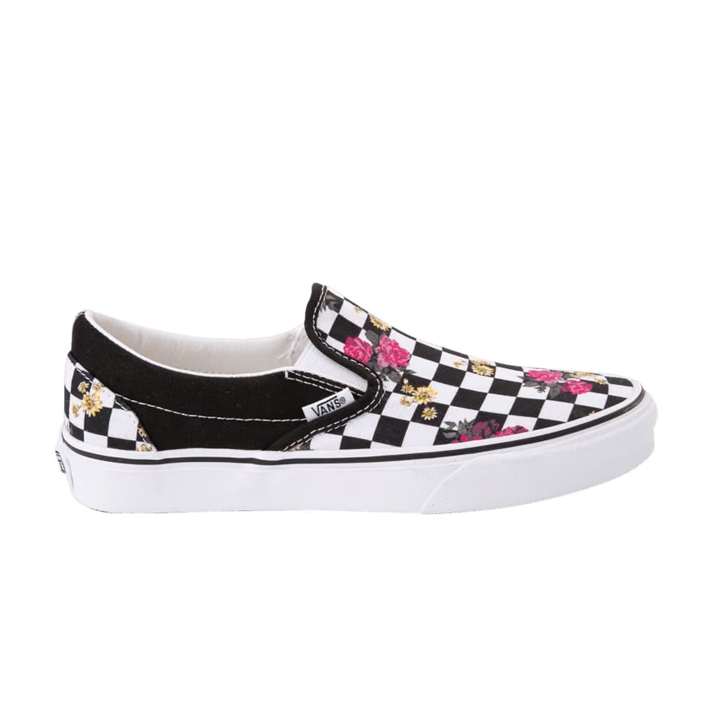 Vans Classic Slip-On Checkerboard Floral