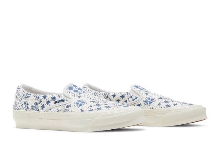 Vans Kith x OG Classic Slip-On LX Azulejo Tile