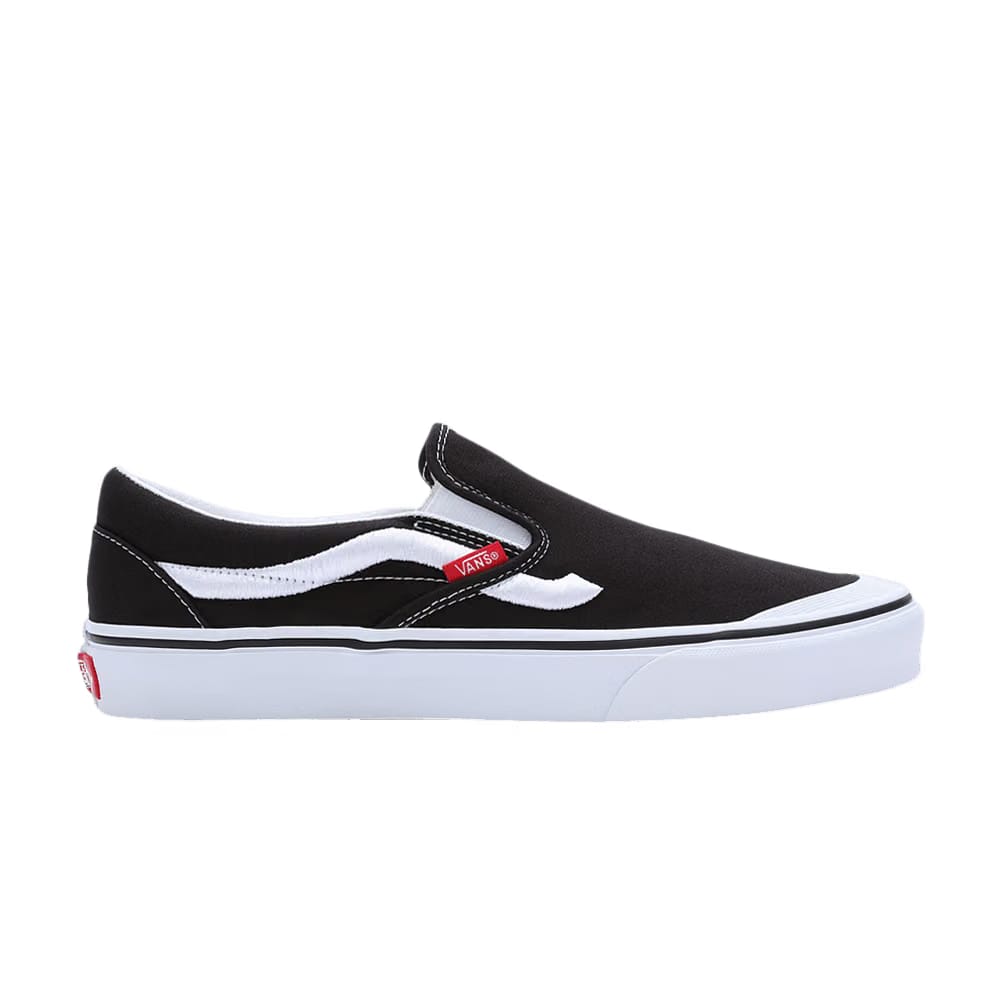 Vans Classic Slip-On 138 Sidestripe Black