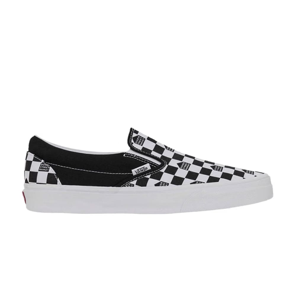 Dover Street Market x Vans OG Classic Slip-On LX Black White Checkerboard