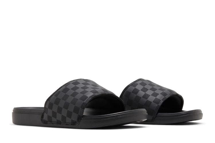 Vans LA Costa Slide-On Triple Black Checkerboard