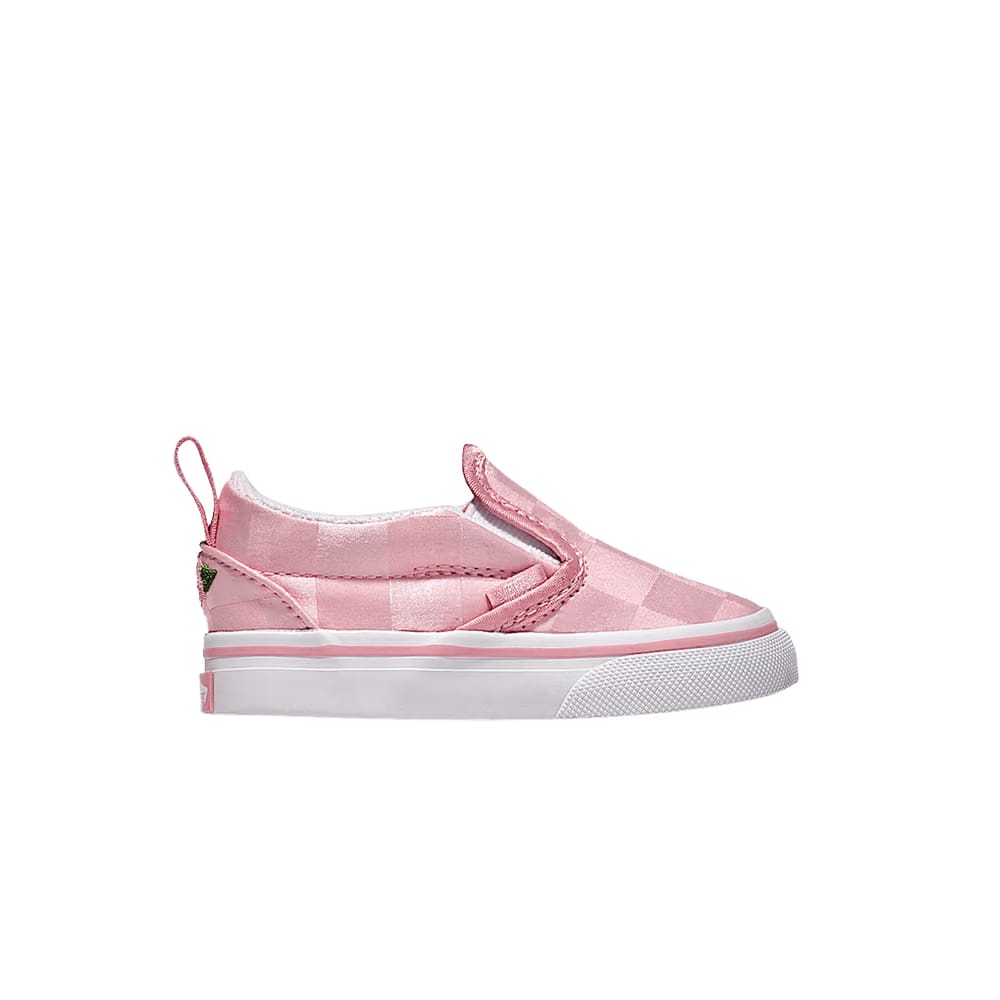 Vans Classic Slip-On V Toddler Pink Satin