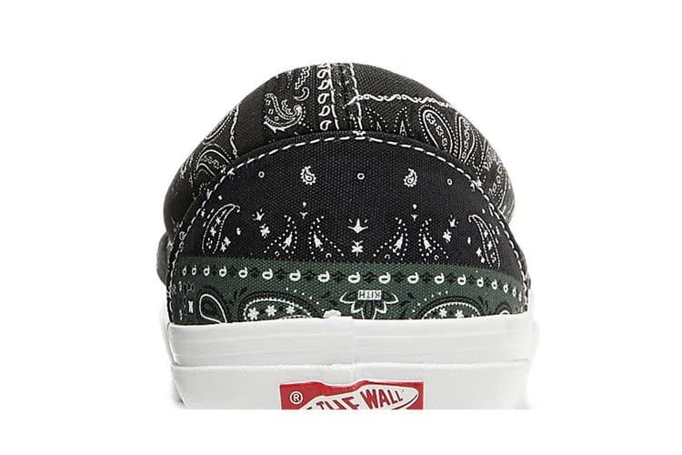 Kith x Vans Vault OG Classic Slip-On LX Bandana - Scarab