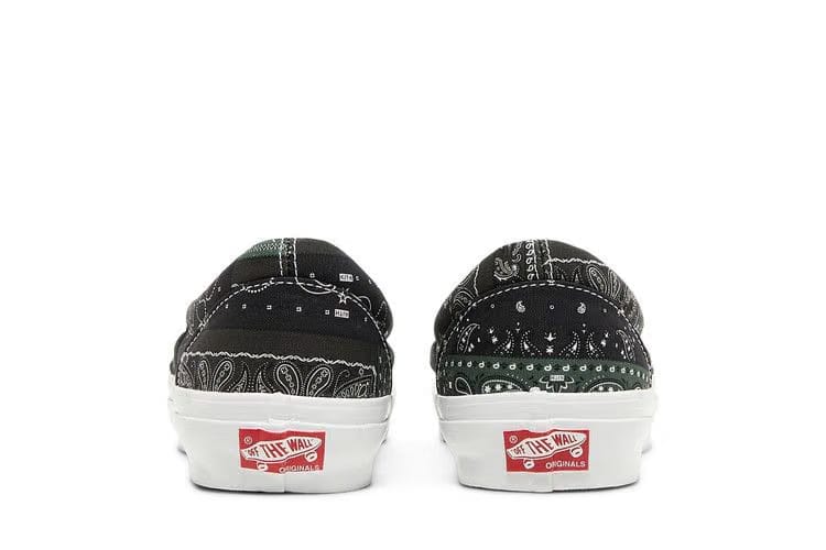 Kith x Vans Vault OG Classic Slip-On LX Bandana - Scarab