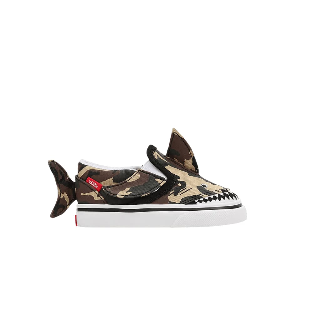 Vans Slip-On V Toddler Camo Shark