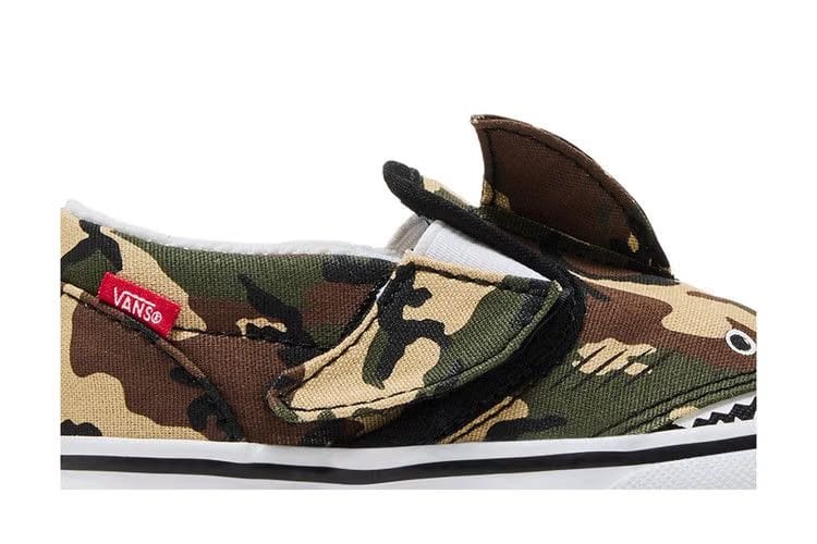 Vans Slip-On V Toddler Camo Shark