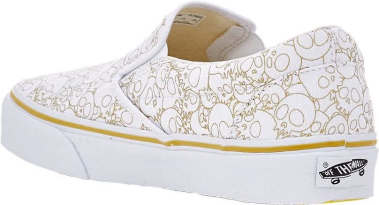 Takashi Murakami x Vans Slip-On LX Gold Skull