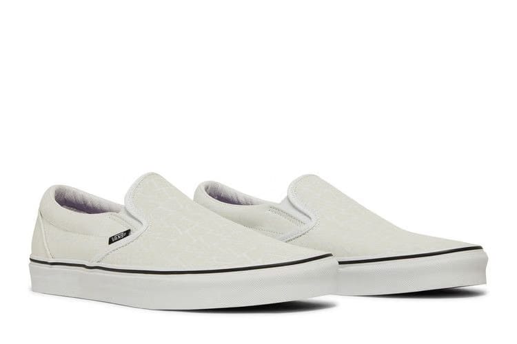 Vans Ghostly x Classic Slip-On True White