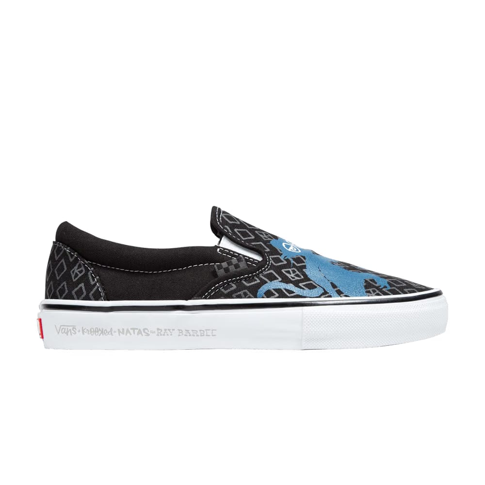 Krooked x Vans Skate Slip-On Natas For Ray Barbee