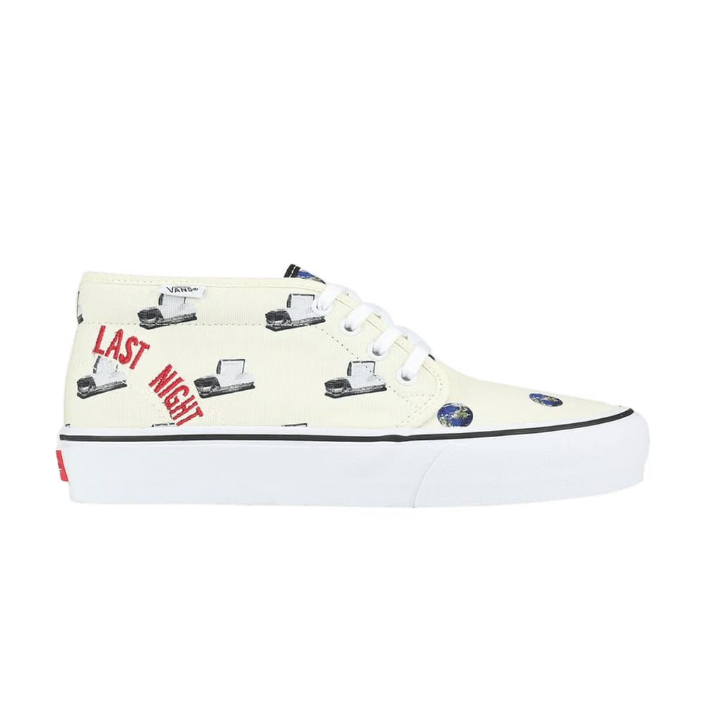 Vans Cali Thornhill Dewitt x Vault Chukka Boot LX White Last Night on Earth