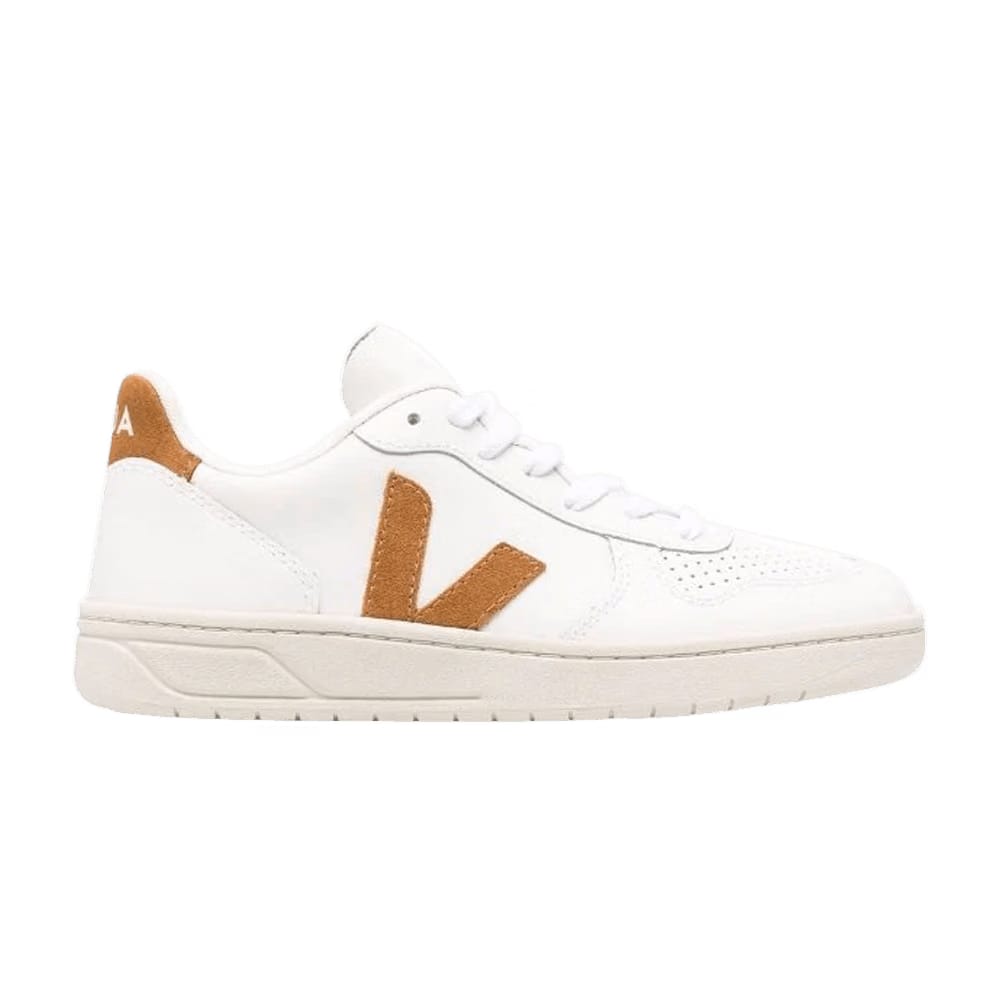 Veja V-10 Leather Extra White Camel