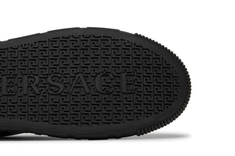 Versace Medusa Low Logo Print - Black