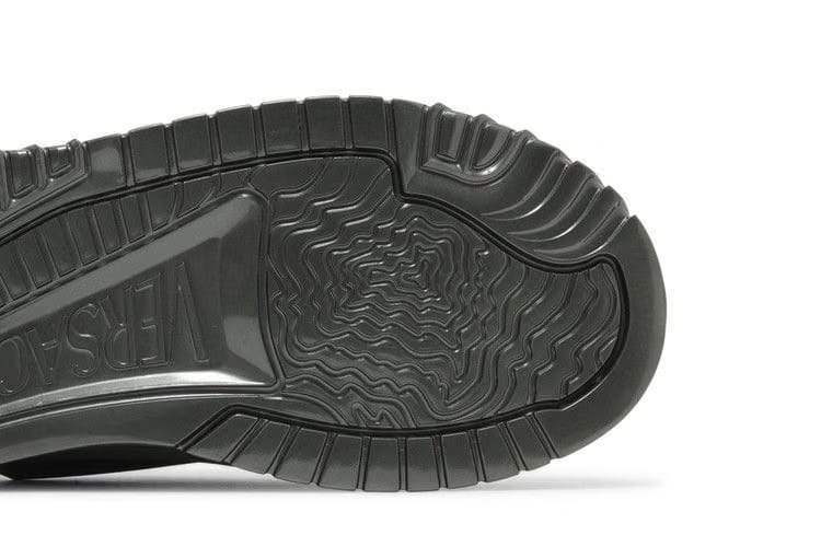 Versace Odissea Caged Rubber Medusa Sneaker Metallic Grey