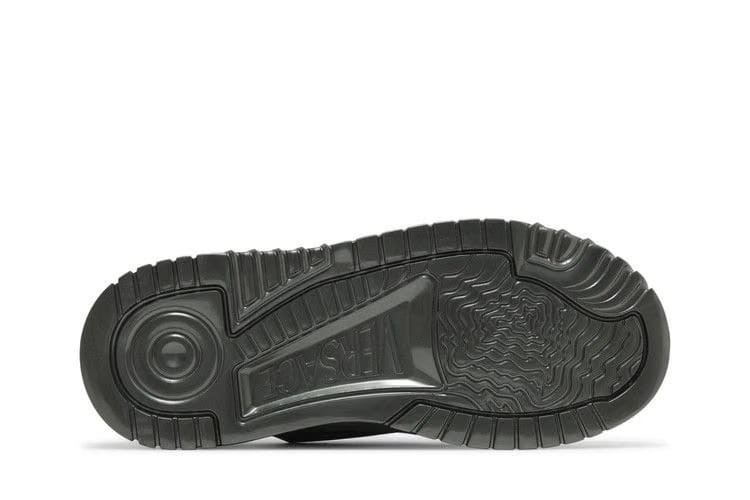Versace Odissea Caged Rubber Medusa Sneaker Metallic Grey