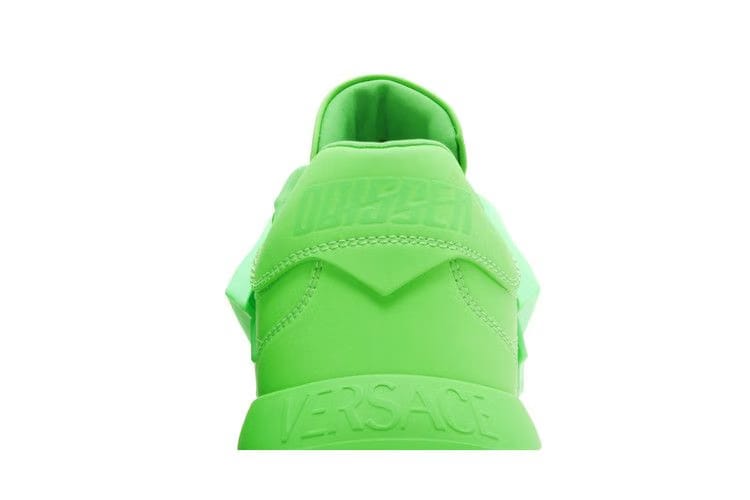 Versace Odissea Caged Rubber Medusa Sneaker Green