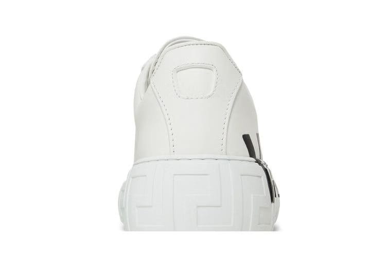 Versace Medusa Greca Low White White Black