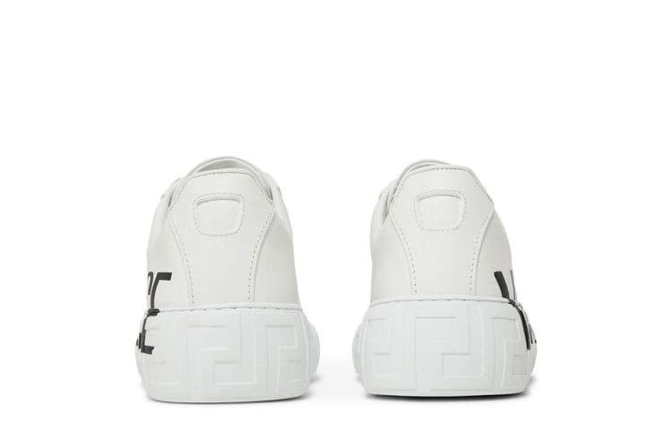 Versace Medusa Greca Low White White Black