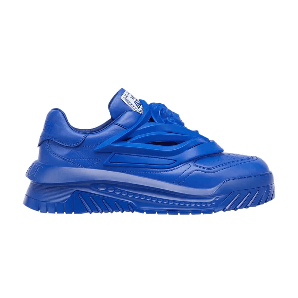Versace Odissea Caged Rubber Medusa Sneaker Blue