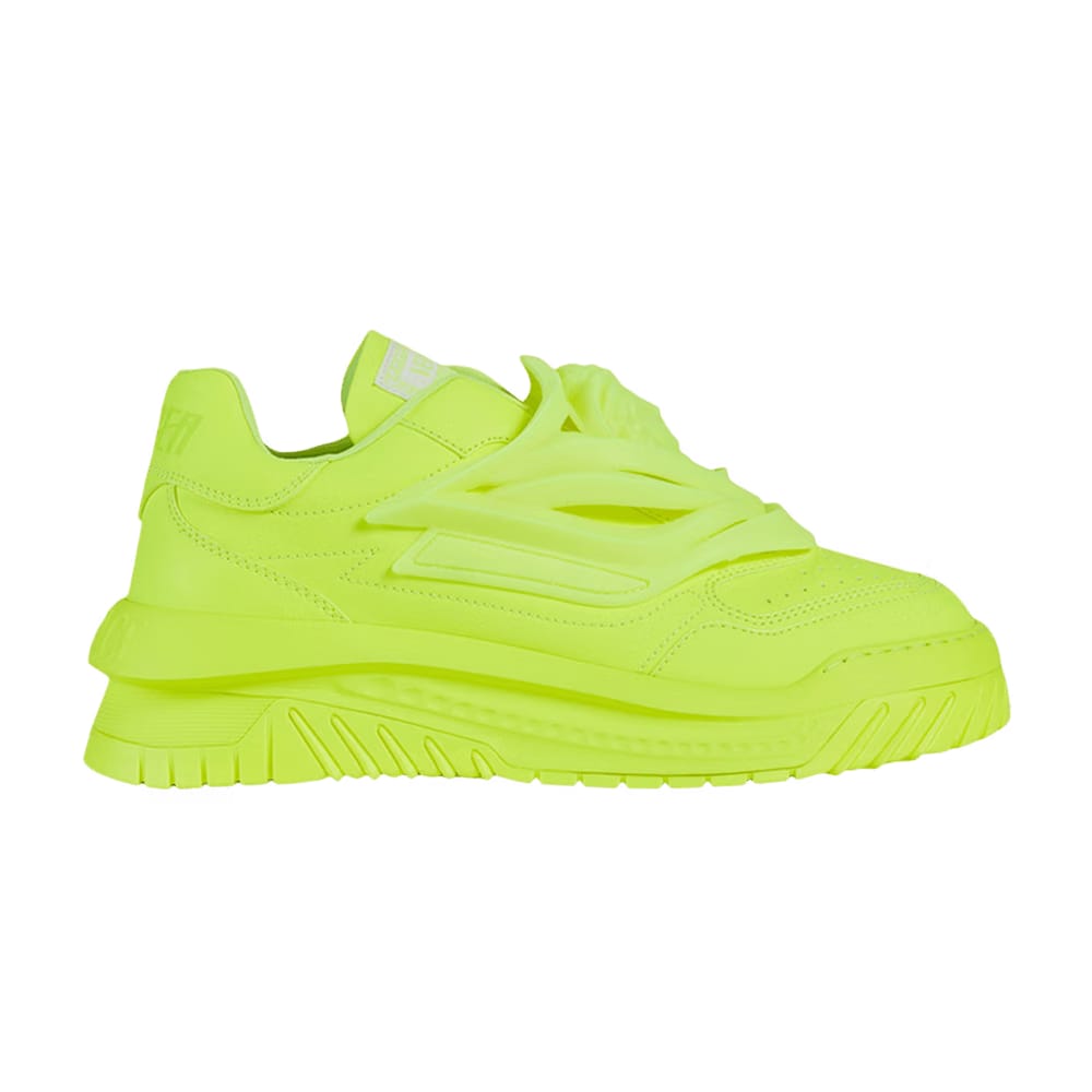Versace Odissea Caged Rubber Medusa Sneaker Fluo Yellow