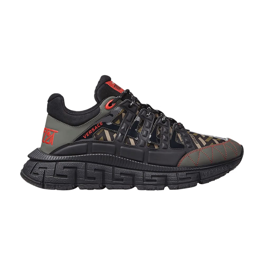 Versace Trigreca Black Red