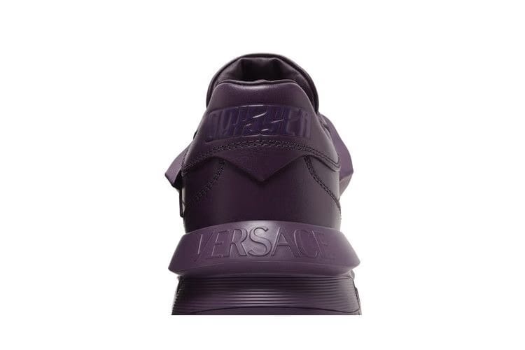 Versace Odissea Caged Rubber Medusa Sneaker Burgundy